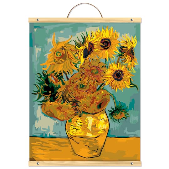 Van Gogh Vase Paint-by-Number Kit by Artist's Loft™ Necessities™